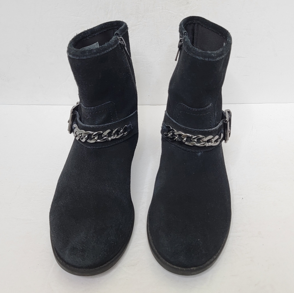 VIONIC Orthaheel Country Crescent Suede Boots Ankle Buckle Size 7.5 - Picture 2 of 14